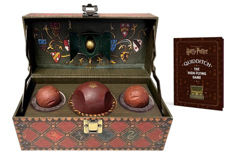 Harry Potter Collectible Quidditch Set (Includes Removeable Golden ...