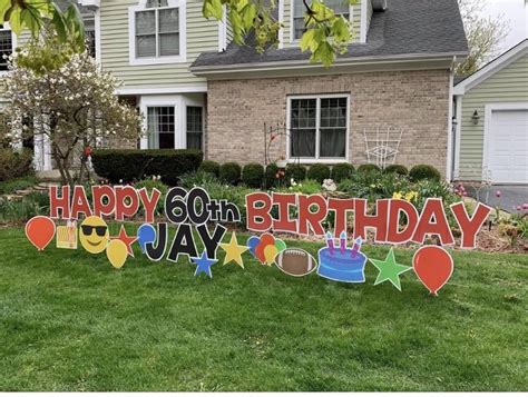 Birthday Yard Sign Greeting | Birthday yard signs, Yard signs, Greeting ...