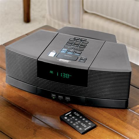 The Bose Wave Radio with Pedestal - Hammacher Schlemmer