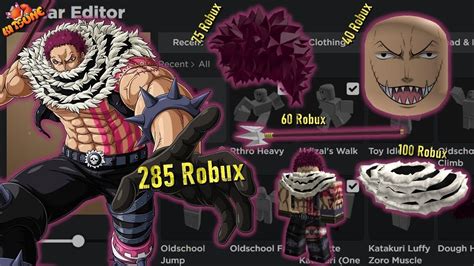 ROBLOX AVATAR: Charlotte Katakuri(One Piece) | How to make it - YouTube