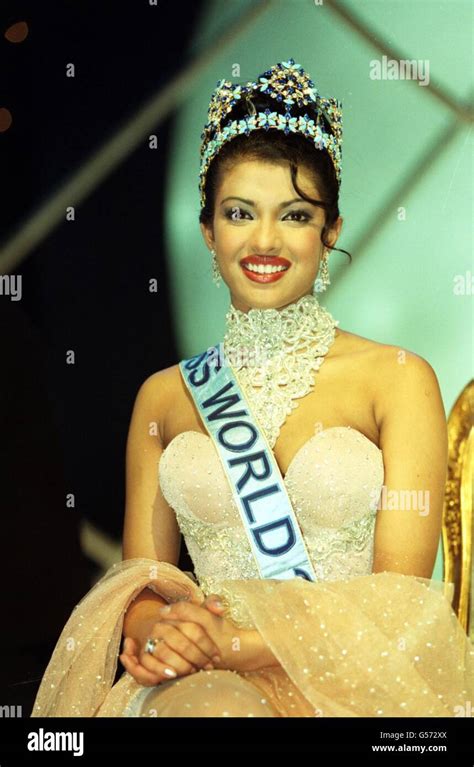 Priyanka Chopra Miss World Stock Photos & Priyanka Chopra Miss World ...