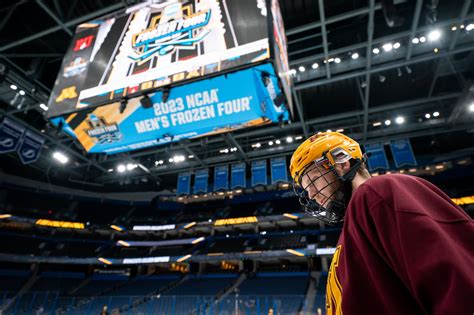 #1 Gopher hockey ready for Frozen Four (AUDIO) - Minnesota News Network