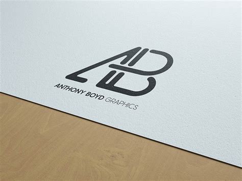 Paper Logo Mockup - Mockup World