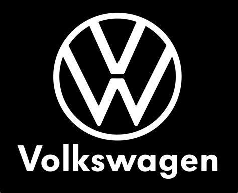 Volkswagen Logo Brand Car Symbol With Name White Design German ...