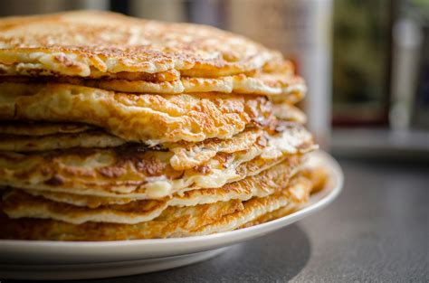 Selective Focus of Pile of Pan Cakes · Free Stock Photo