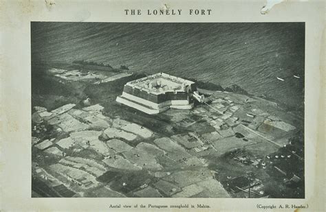 Worli Fort In Mumbai Old Print 1930 - Past-India