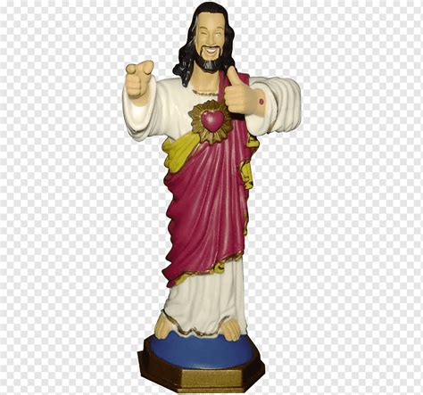 Jesus Thumbs Up Statue