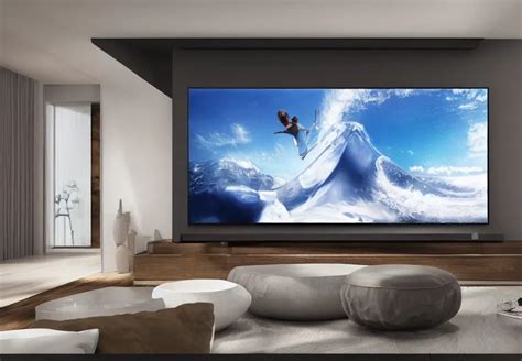 samsung advertisement big screen tv in a modern house | Stable Diffusion