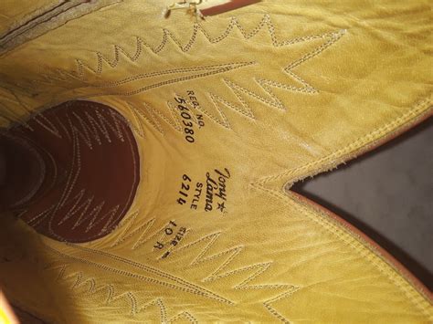 Tony Lama Brown Leather Cowboy Boots Size 10R | eBay