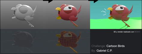 ArtStation - Toon Birds Challenge