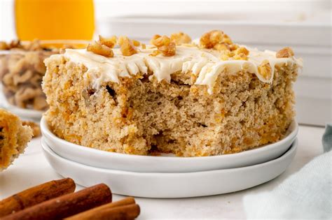 EASY Butternut Squash Cake with Maple Cream Cheese Frosting!