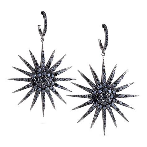 Diamond Star Earrings - Bochic