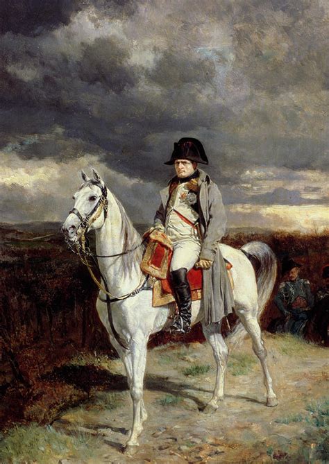 Napoleon Bonaparte Painting by Jean-Louis Ernest Meissonier