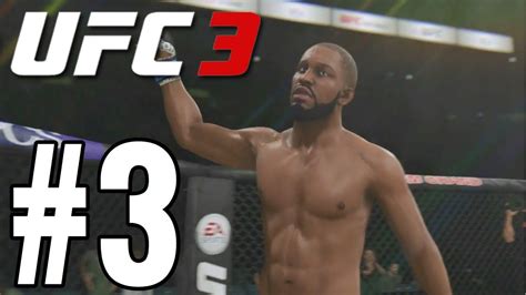 UFC 3 Career Mode Walkthrough Part 3 - HUGE FIGHT! - YouTube