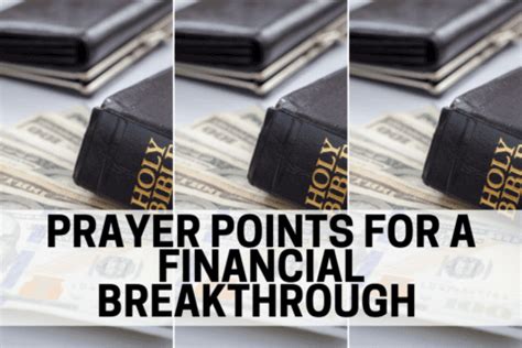 Powerful Prayer Points for Financial Breakthrough (With Bible Verses)