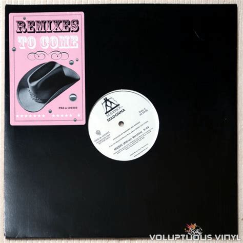 Madonna ‎– Music (2000) Vinyl, 12", 45 RPM, Single, Promo – Voluptuous ...