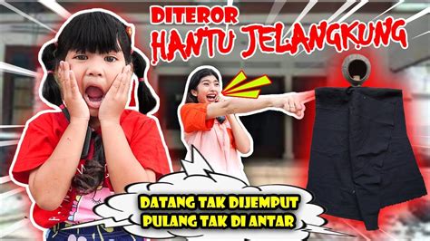 HOROR!! DOMINIQUE DITEROR HANTU JELANGKUNG😭!! TERIAK KETAKUTAN #viralvideo - YouTube