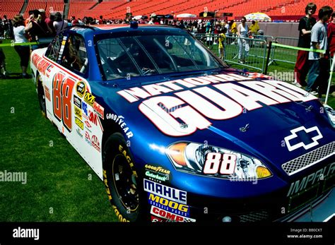 Dale Earnhardt Jr. Nascar number 88 National Guard sponsored race car ...