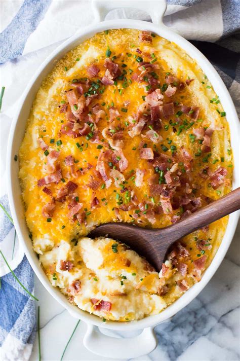 Mashed Potato Casserole - House of Yumm