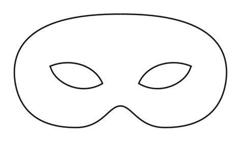 Diy Masquerade Mask Template