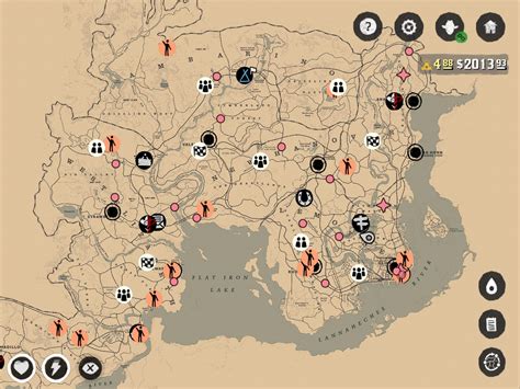 Red dead redemption 2 pick up interactive map - vsawhatis