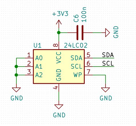 Single I2C EEPROM 24C02 uses all eight addresses by itself - Electrical Engineering Stack Exchange