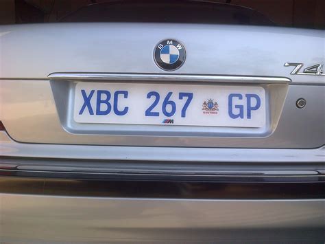 Gauteng GP Perspex Number Plate – Jays Custom Graphics