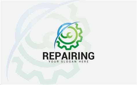 REPAIRING Logo Design Template #366563 - TemplateMonster