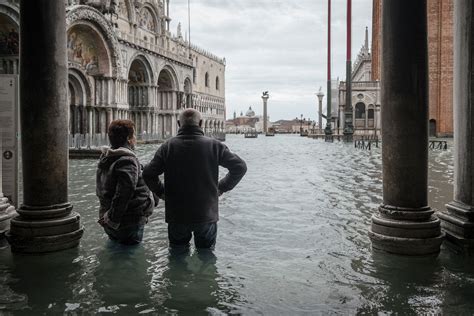 Venice’s flooding has become another tourist attraction.