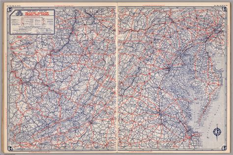 Road Map Of Virginia And West Virginia | Time Zones Map