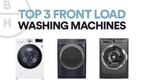 Top 3 Front Load Washers for 2022 - YouTube