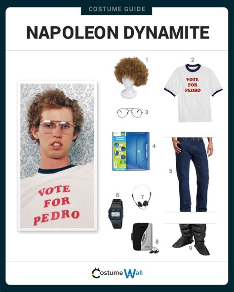 Dress Like Napoleon Dynamite Costume DIY Outfit | Costume Wall