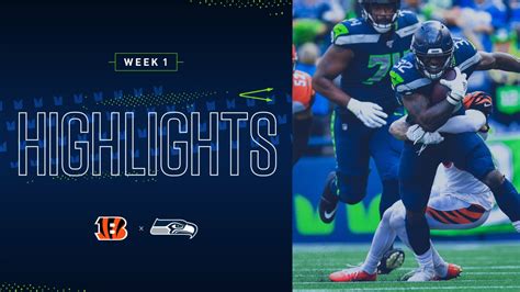 2019 Week 1: Seahawks vs Bengals Highlights