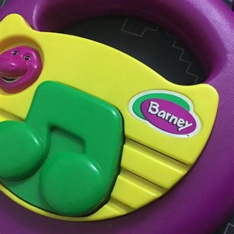 Barney the Purple Dinosaur Radio 1998 Musical Tunes Hasbro WORKS ...