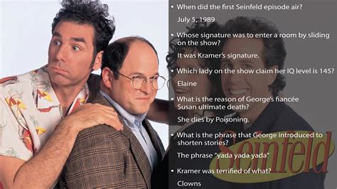 75+ Seinfeld Trivia Questions and Answers