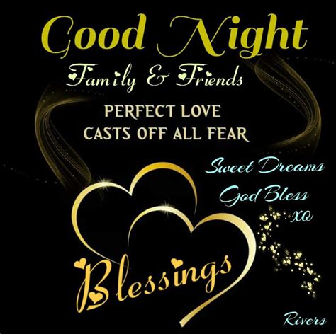 Good Night Blessings | Positive good night quotes, Good night quotes, Good night prayer quotes