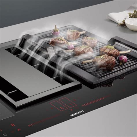 Système inductionAir Siemens innovant #kitchengallery | Hedendaagse keuken ontwerp, Eigentijdse ...