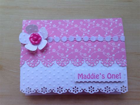 Pin by Lynda Tinnock on Birthday card | Girl birthday cards, First birthday cards, Handmade ...