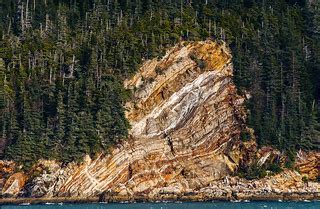 Rock layers | Rock layers in the Inside Passage, Alaska | zsispeo | Flickr