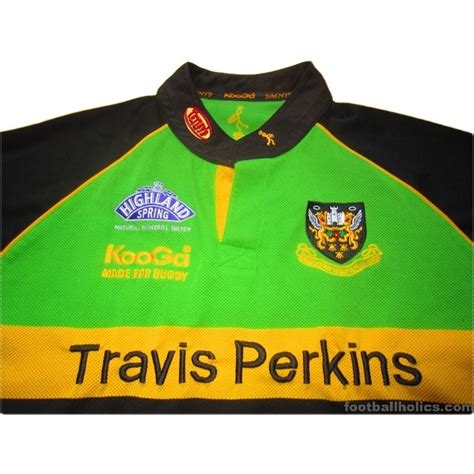 2004-05 Northampton Rugby Pro Home Shirt