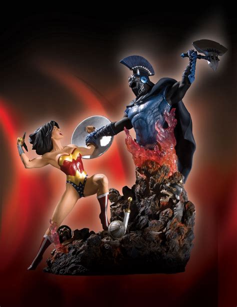 DC Direct – Wonder Woman Vs. Ares Statue – YBMW