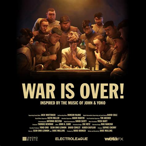 'WAR IS OVER!' animated short film shortlisted for an Academy Award