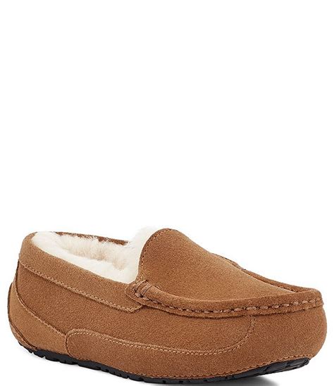 UGG Kids' Ascot Suede Slippers (Youth) | Dillard's