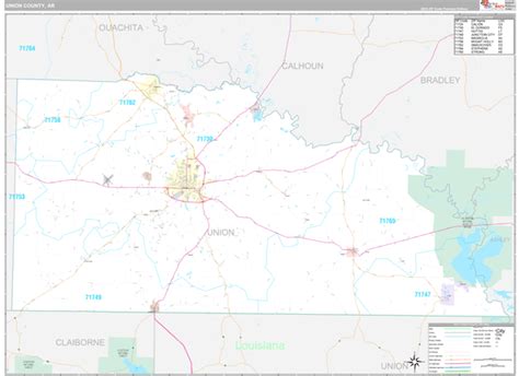 Union County, AR Maps