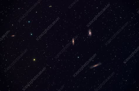 The Leo Triplet of Galaxies - Stock Image - C029/5696 - Science Photo ...