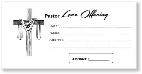 Offering Envelopes for Church | Love Themed | Low Pricing