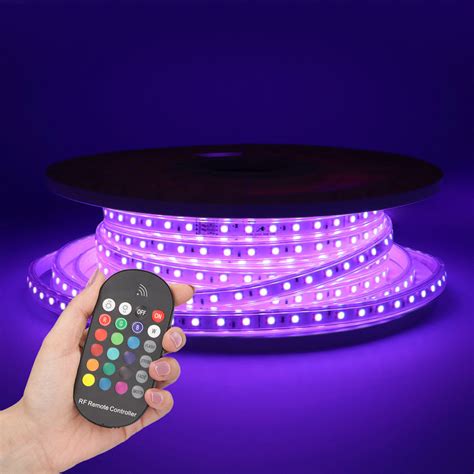 LED Strip lights - Dimmable - RGB colours - 25 metre - IP65 waterproof