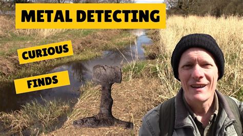 METAL DETECTING BY A RAILWAY LINE - surprising finds. - YouTube