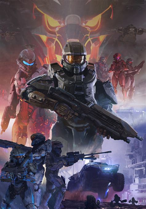 High Resolution Halo 5 Concept Art from the recent Community Update : r/halo