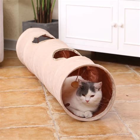 Cat Toys Pet Tunnel Cat Play Tunnel Funny High Quality Cat Long Tunnel Kitten Play Toy ...